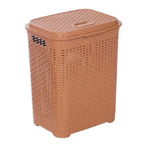 RATTAN SMALL SIZE LAUNDRY BASKET | 778 - Image 