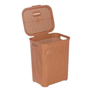 RATTAN SMALL SIZE LAUNDRY BASKET | 778 - Image 