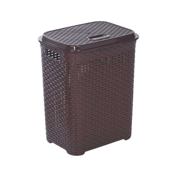 RATTAN SMALL SIZE LAUNDRY BASKET | 778 - Image 