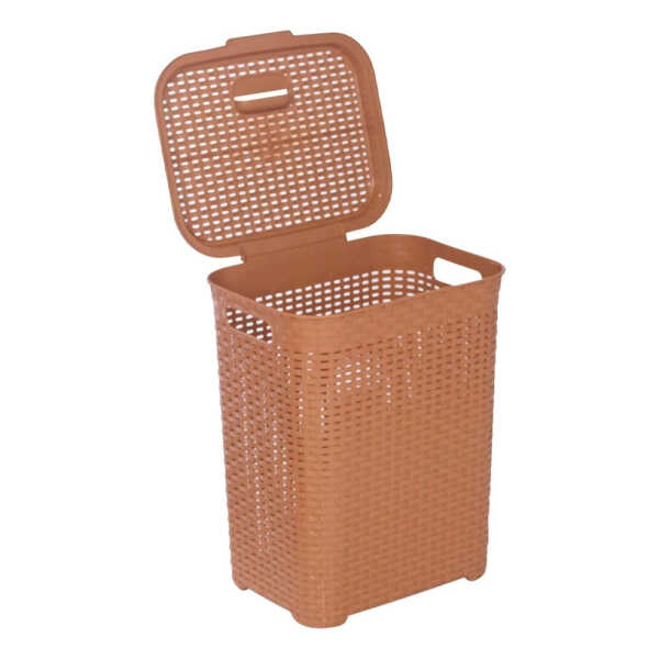 RATTAN SMALL SIZE LAUNDRY BASKET | 778 - Image 