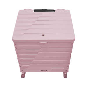 PLASTIC ORGANIZER WITH WHEELS, LID & HANDLE | 86134 - Image 