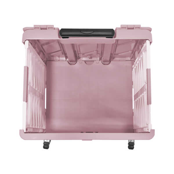 PLASTIC ORGANIZER WITH WHEELS, LID & HANDLE | 86134 - Image 