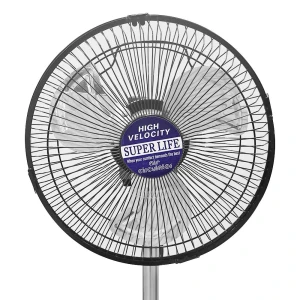SUPERLIFE 10" BLACK STAND FAN | A1-A1468 - Image 