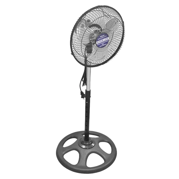 SUPERLIFE 10" BLACK STAND FAN | A1-A1468 - Image 