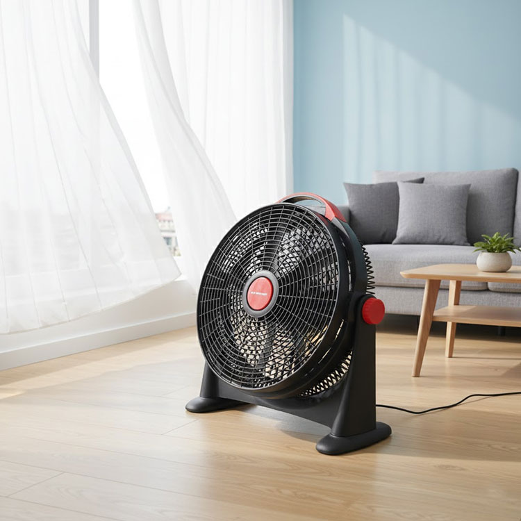20 inch floor fan cooling modern living room