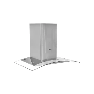 BERKLAYS 90CM RANGE HOOD INOX + GLASS | BHDEC0928.16 - Image 
