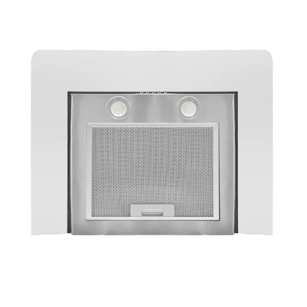 BERKLAYS 90CM RANGE HOOD INOX + GLASS | BHDEC0928.16 - Image 