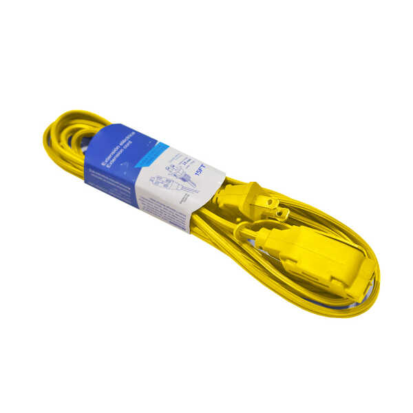 YELLOW 20FT EXTENSION CORD | BP-2009 - Image 1