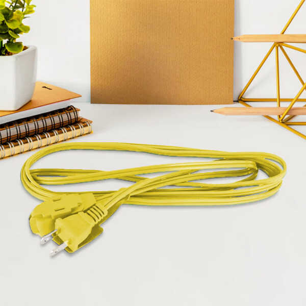 YELLOW 20FT EXTENSION CORD | BP-2009 - Image 