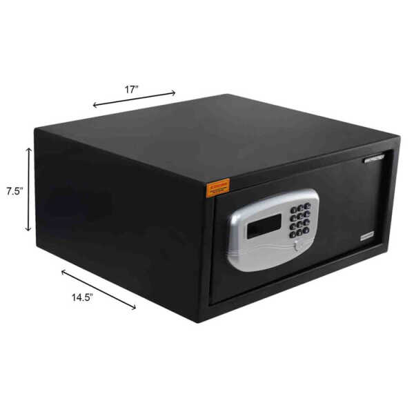 PREMIER ELECTRONIC SAFE 195 X 430 X 370MM BLACK | CF-4333 - Image 