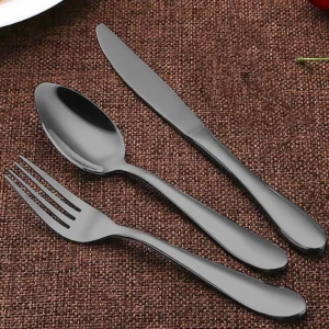 EPICURE 12PCS CUTLERY SET | EP-12SET-BK16 - Image 