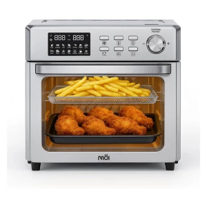 MOI 26 QT DIGITAL AIR FRYER OVEN STAINLESS STEEL | MAFO26QTSSGM - Image 