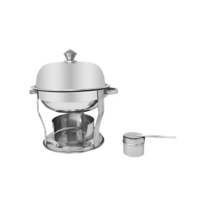 EMERALD 3LTR REGULAR ROUND CHAFING DISH | MH-11053 - Image 
