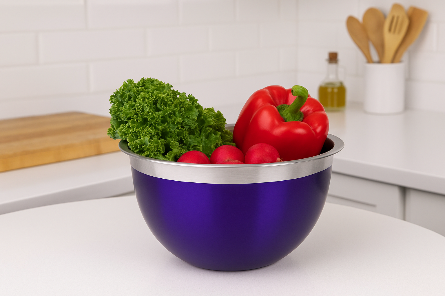 Stainless steel bowl