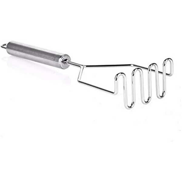 EMERALD STAINLESS STEEL POTATO MASHER | MH-663 - Image 