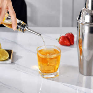 EMERALD MARVEL 12PIECES COCKTAIL SHAKER SET | MH-789/12 - Image 