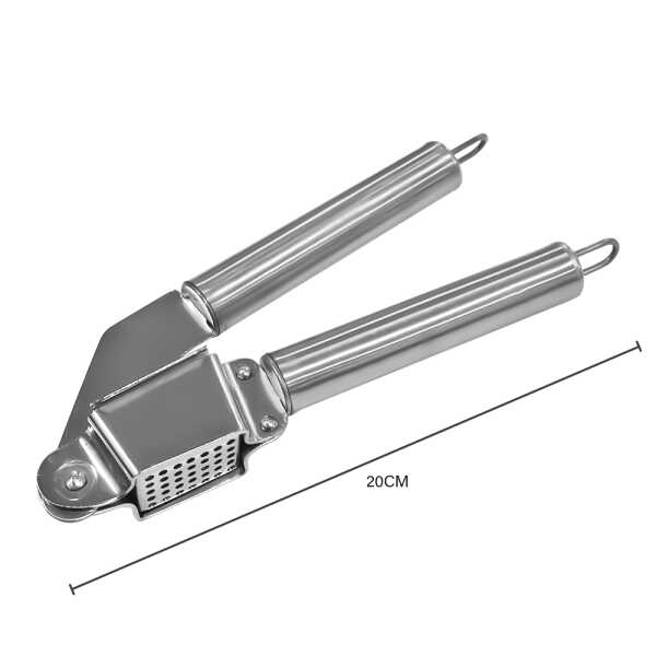 EMERALD STAINLESS STEEL GARLIC PRESS | MH-NEWGR/P - Image 