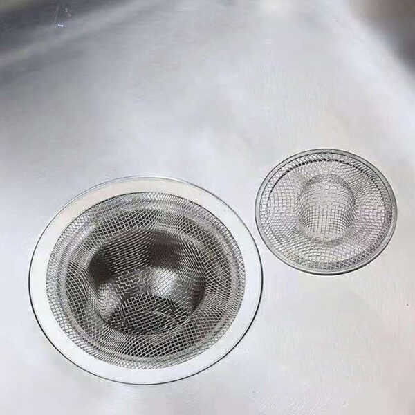 3PCS SINK STRAINER STAINLESS STEEL 5.2+7.2+11.2CM | MUK21393 - Image 