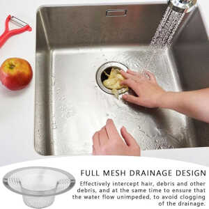 3PCS SINK STRAINER STAINLESS STEEL 5.2+7.2+11.2CM | MUK21393 - Image 
