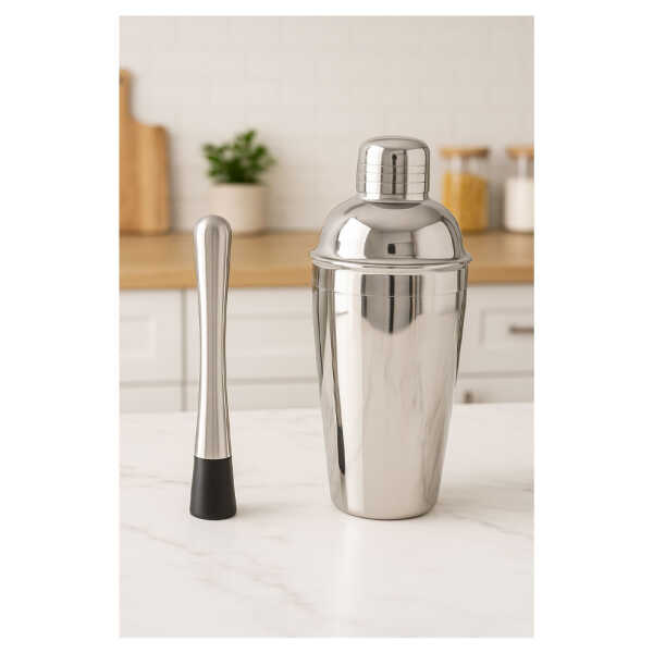 EMERALD MARVEL COCKTAIL MAKER WITH MUDDLER 750ML | NEW-MUD/2PC - Image 