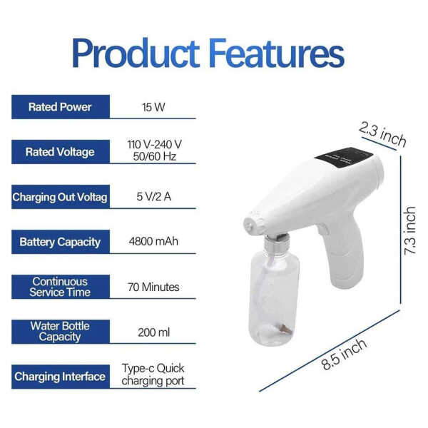 HAND HELD NANO SPRAY | NS-X1 - Image 