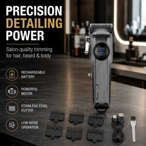 NANO TECH HAIR CUTTING MACHINE DETAILER | NT-CP663 - Image 