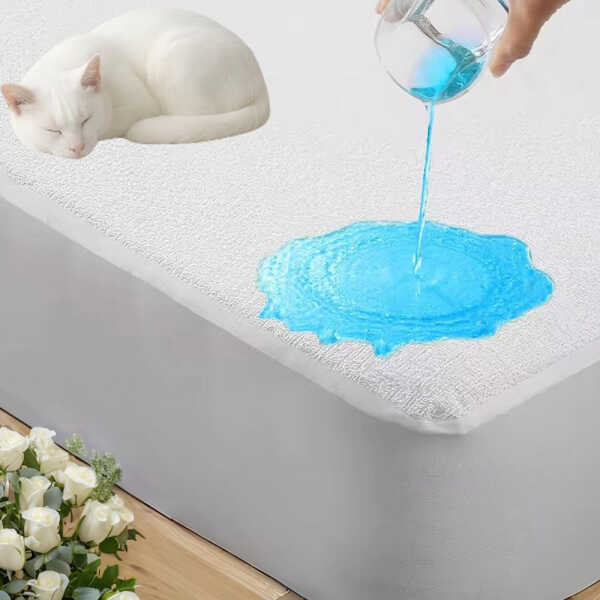 SCARLET CLASSICS TERRY QUEEN WATERPROOF MATTRESS PROTECTOR | NV-1427 - Image 