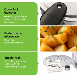 PRESTO 8-QT PRESSURE COOKER | PRE-1282 - Image 