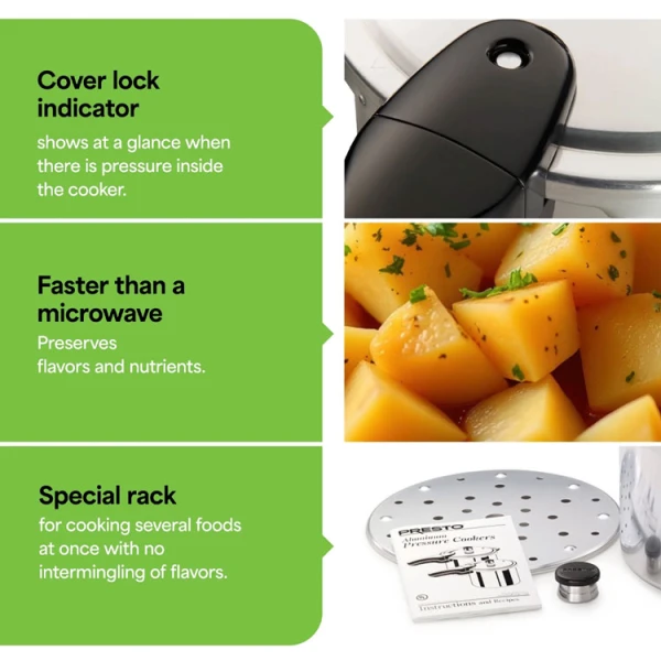 PRESTO 8-QT PRESSURE COOKER | PRE-1282 - Image 