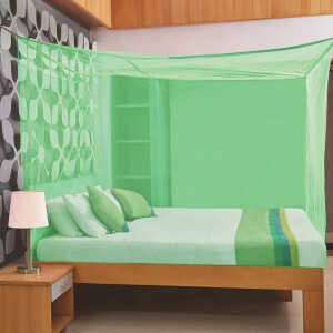 LOTUS QUEEN SIZE SQUARE MOSQUITO NET | R-10 - Image 