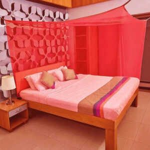 LOTUS QUEEN SIZE SQUARE MOSQUITO NET | R-10 - Image 