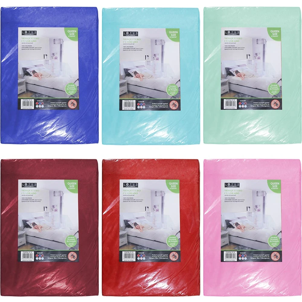 Durable mosquito net with airflow design