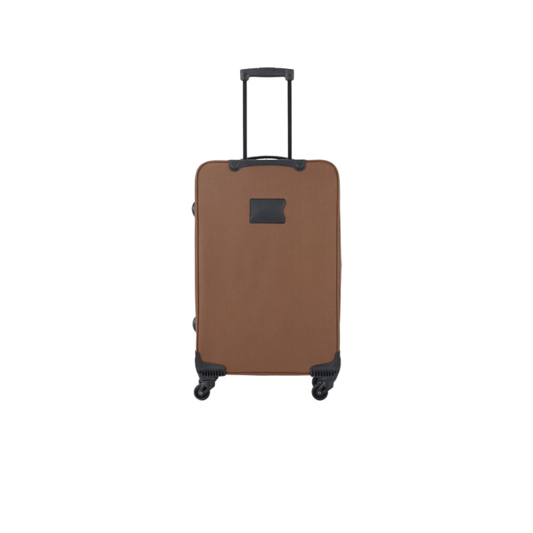Tucci Ben Fatto suitcase includes an expandable zipper 