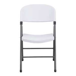 PLASTIC WHITE FOLDABLE CHAIR | YCD-50 - Image 