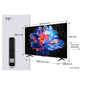Smart TV TCL 75″ 4K Google – The Ultimate 75V6C-A