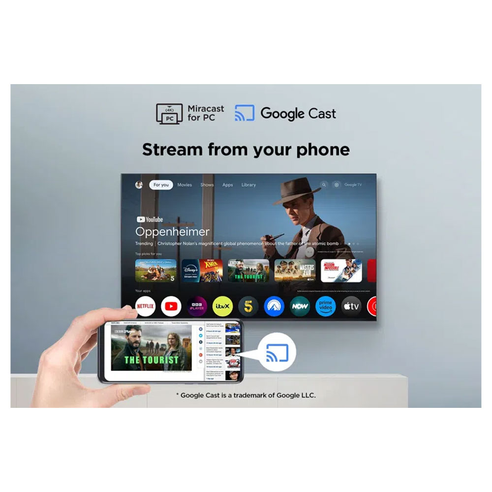 TCL 75V型 4K 液晶テレビ スマートテレビ 75V6C 2025年製 Smart TV TCL 75″ 4K Google – The Ultimate 75V6C-A