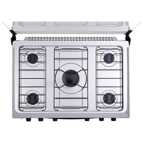 MITSUMI MONACO PLUS 30" 5 BURNERS GAS RANGE BLACK | ATL300001250 - Image 