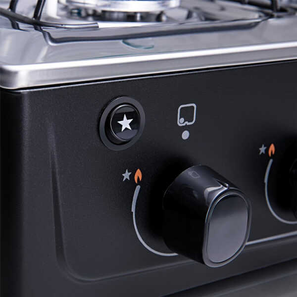 MITSUMI MONACO PLUS 30" 5 BURNERS GAS RANGE BLACK | ATL300001250 - Image 