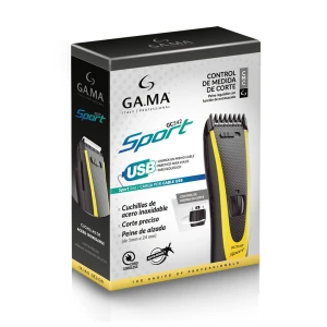 GA.MA HAIR CLIPPER GC 542 SPORT, 110V, YELLOW/BLACK | BECCP0000000761 - Image 