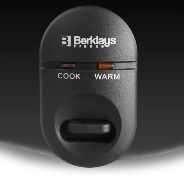 BERKLAYS 15 CUPS BLACK RICE COOKER | BRIZ285BK.16 - Image 