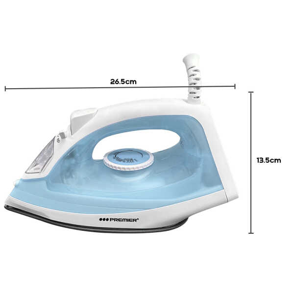 PREMIER ELECTRIC CORDED STEAM IRON 1000W | ED-8413 - Image 