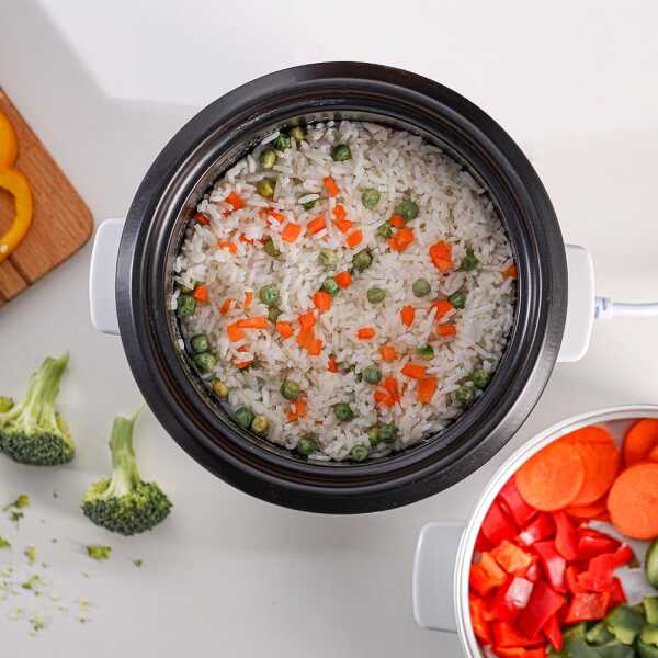 PREMIER 1.5L RICE COOKER, WHITE, 500W | ED-8660 - Image 