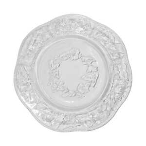 GLASS PLATE ROUND 25CM | EEM-10S - Image 