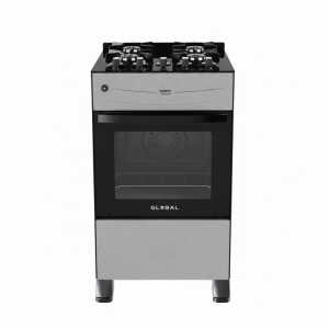 GLOBAL VERITA GOURMET 20" 4 BURNERS GASRANGE SILVER | GBTG4S - Image 