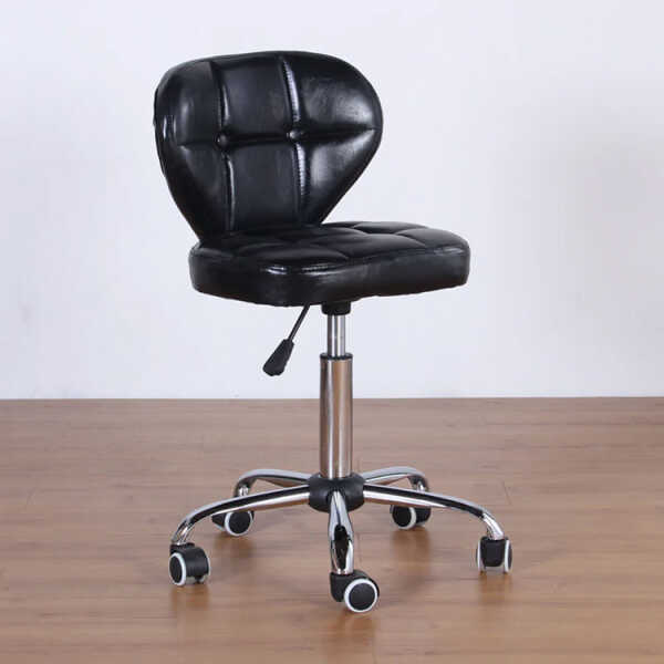 SWIVEL BAR CHAIR BLACK H69-82CM | HY7003 - Image 