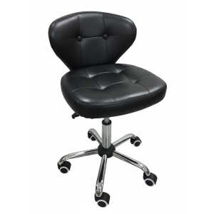 SWIVEL BAR CHAIR BLACK H69-82CM | HY7003 - Image 