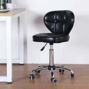 SWIVEL BAR CHAIR BLACK H69-82CM | HY7003 - Image 