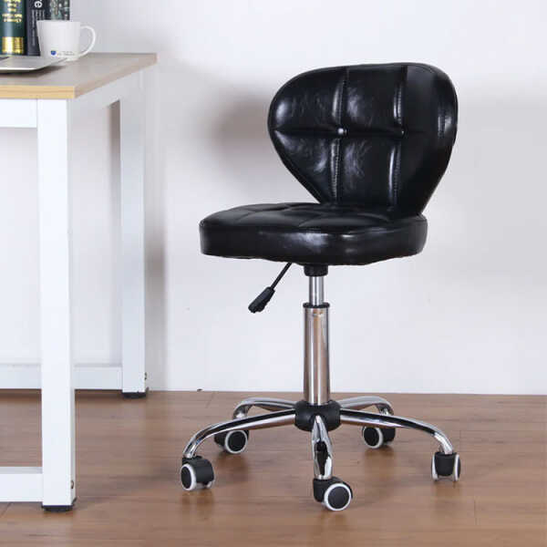 SWIVEL BAR CHAIR BLACK H69-82CM | HY7003 - Image 