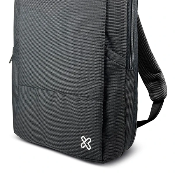 KLIPX LAPTOP BACKPACK SLIM & EXPANDABLE WATER-RESISTANT WITH ANTI-THEFT POCKET | KNB-650BK - Image 