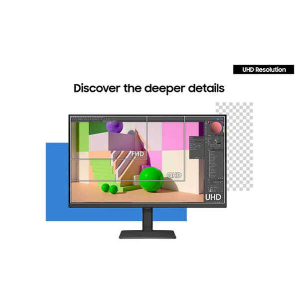 SAMSUNG 32" S80UD VIEWFINITY 4K HDR MONITOR | LS32D804UANXGO - Image 